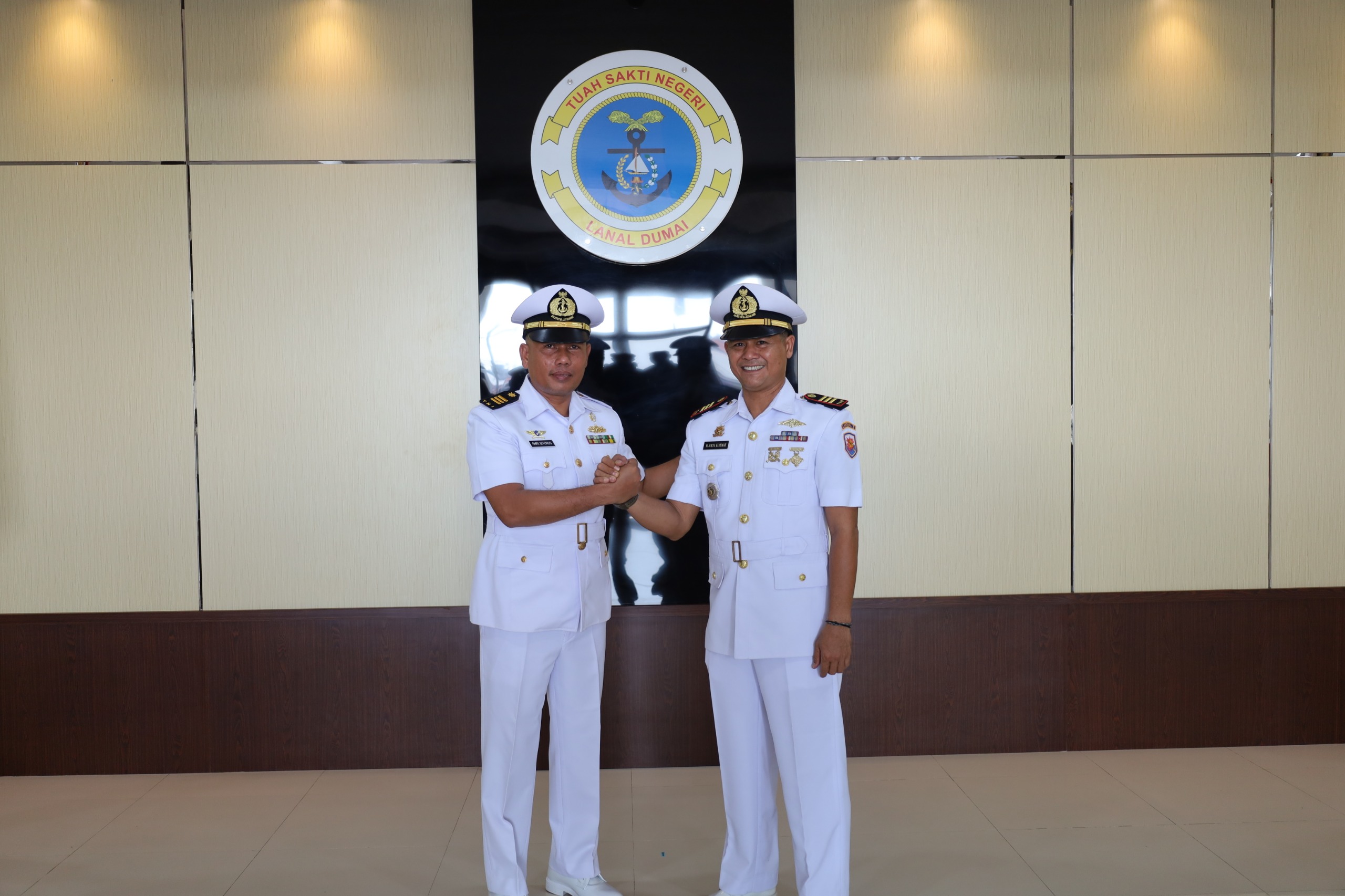 Semangat Baru, Estafet Kepemimpinan Pos TNI Angkatan Laut Tanjung Datuk Resmi Dijabat Kapten Laut (T) M. Surya Kusumah