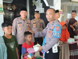 Khidmat dan Penuh Makna, Polres Tanggamus Gelar Doa Bersama 1 Muharam dan Santuni Anak Yatim