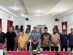 Danlanal Bintan Sebagai Narasumber Acara Focus Grup Discussion Tindak Pidana Perdagangan Orang