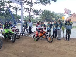 Tingkatkan Wisata Pantai Ujunggenteng, TNI AL Bandung Gelar Motor Trail Adventures