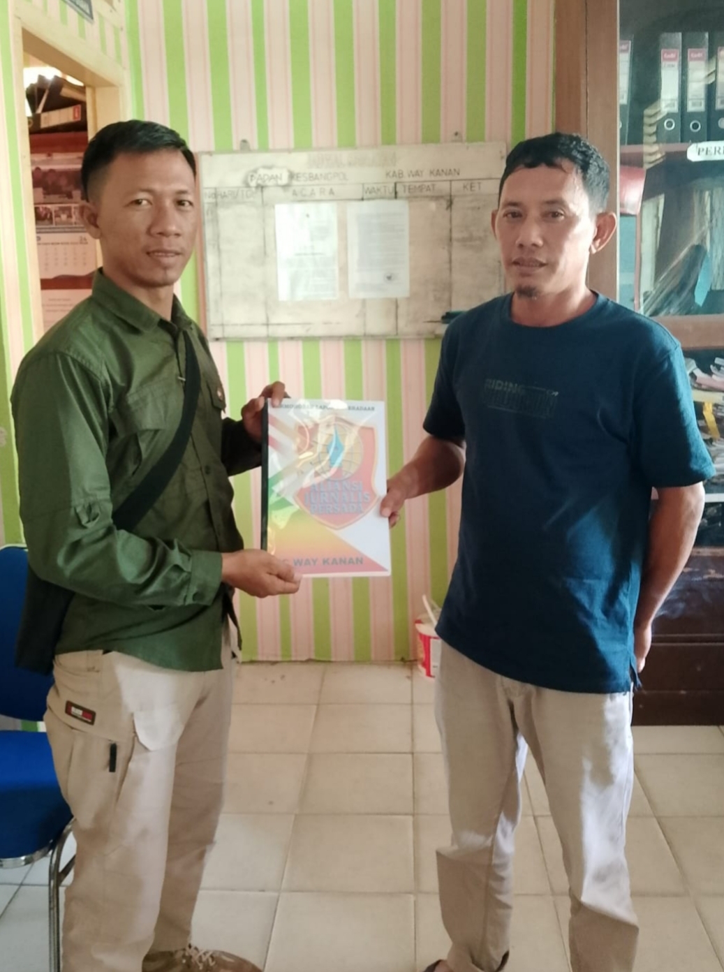 DPC AJP Way kanan lengkapi administrasi, dorong profesional media daerah