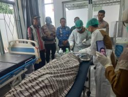 Polsek Semaka Identifikasi dan Evakuasi Warga Diserang Buaya