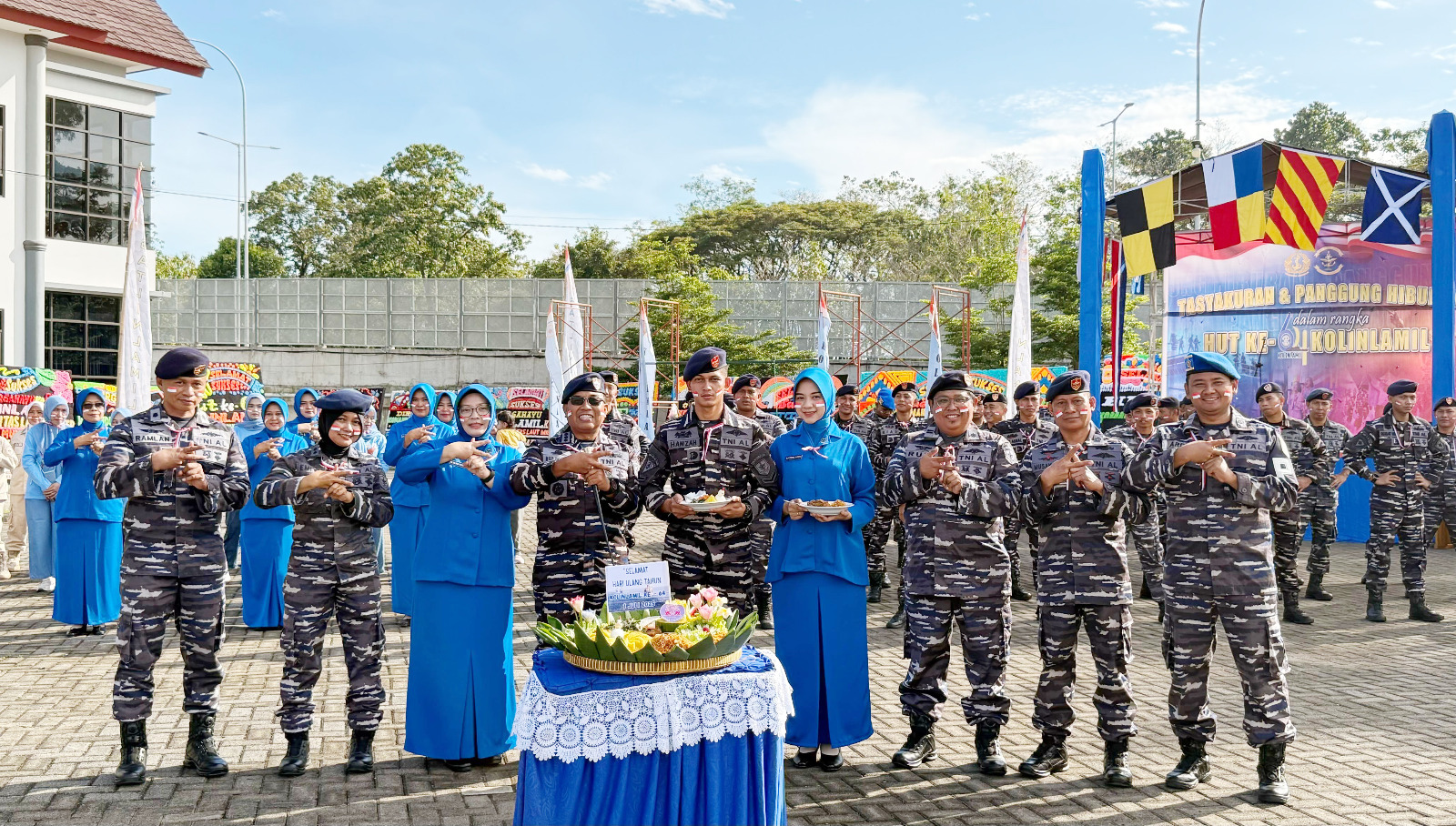 Puncak Peringatan HUT Ke-64 Kolinlamil, Satlinlamil 3 Gelar Syukuran dan Berbagai Lomba