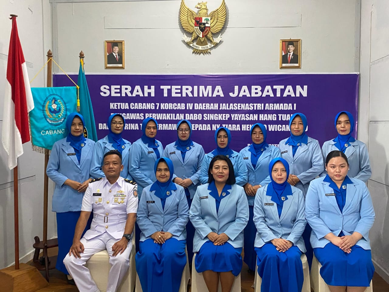 Danlantamal IV Pimpin Rotasi Pemimpin Baru Lanal Dabo Singkep