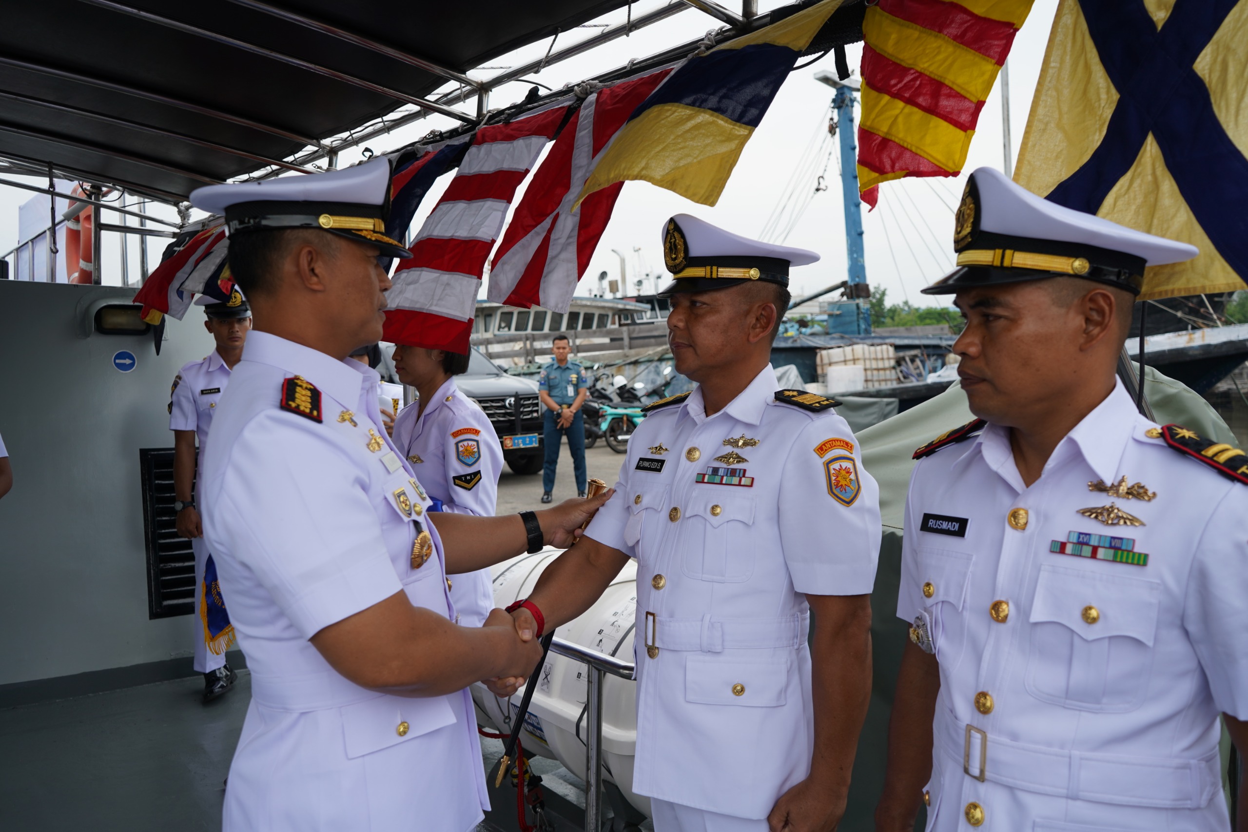 Pergantian Pucuk Pimpinan, Semangat Baru KAL Tedung I-1-37 Siap Mengawal Perairan Riau