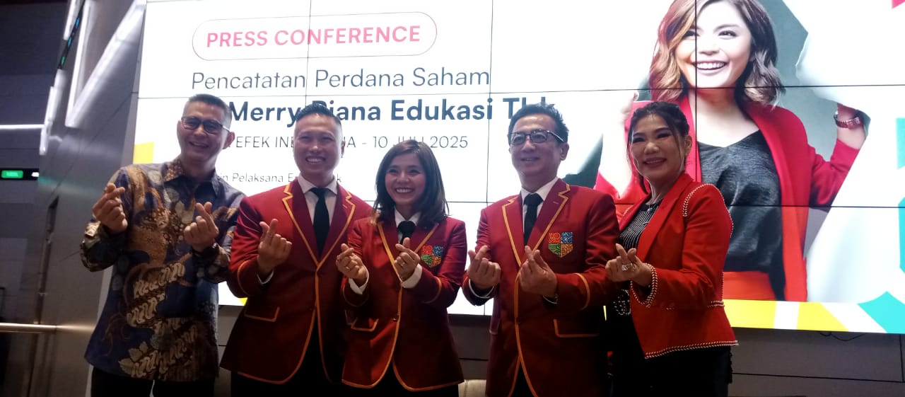 ‎Press Conference Pencatatan Perdana Saham PT Merry Riana Edukasi Tbk