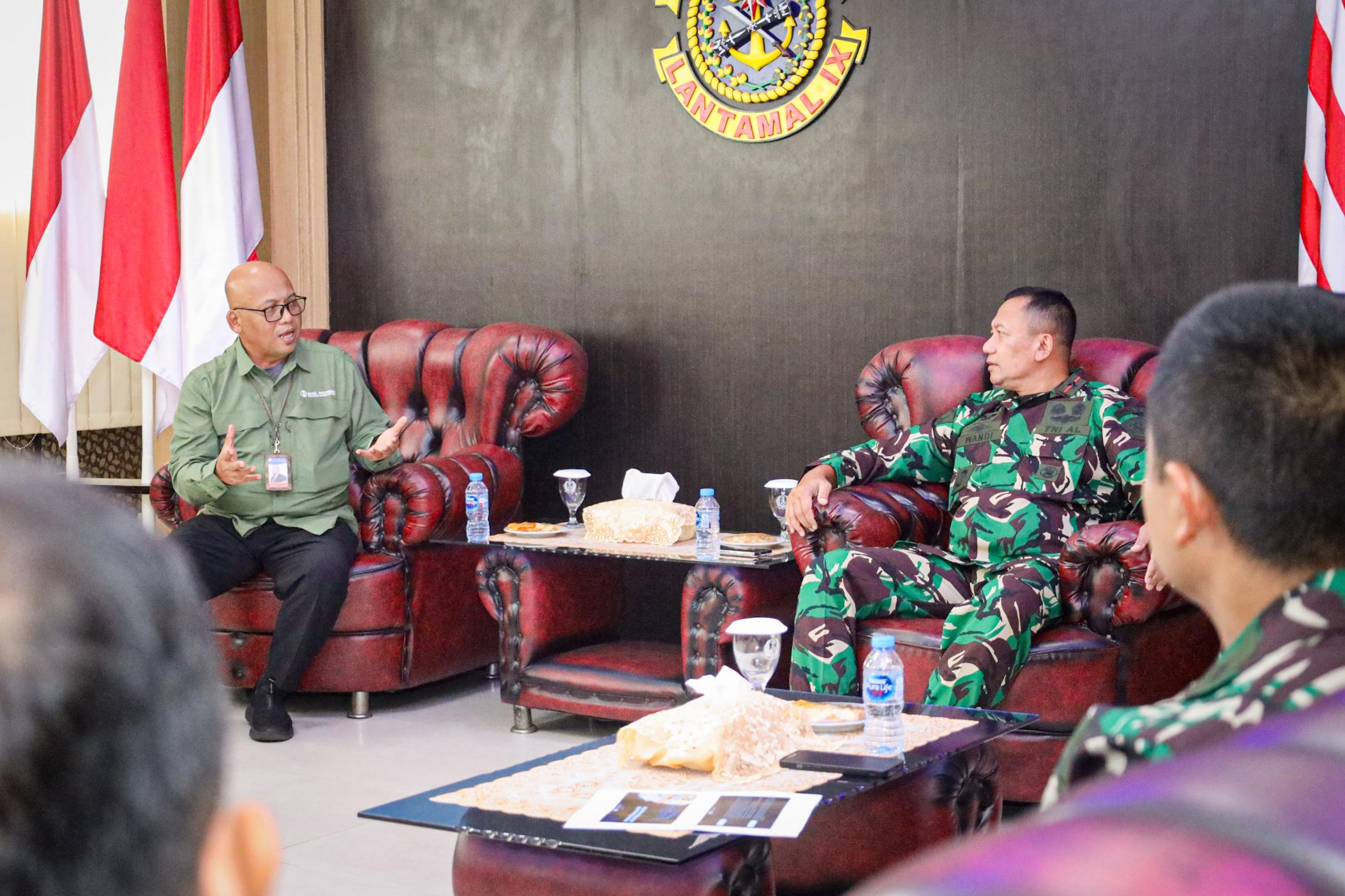 Brigjen Suwandi Terima Kunjungan Kepala Perwakilan Bank Indonesia Maluku