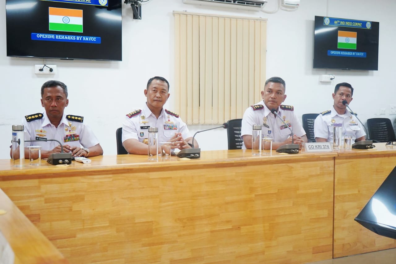 Partners At Sea Allies In Spirit, TNI Angkatan Laut Bersama Angkatan Laut India Resmi Gelar Patroli Terkoordinasi Indindo 44/25
