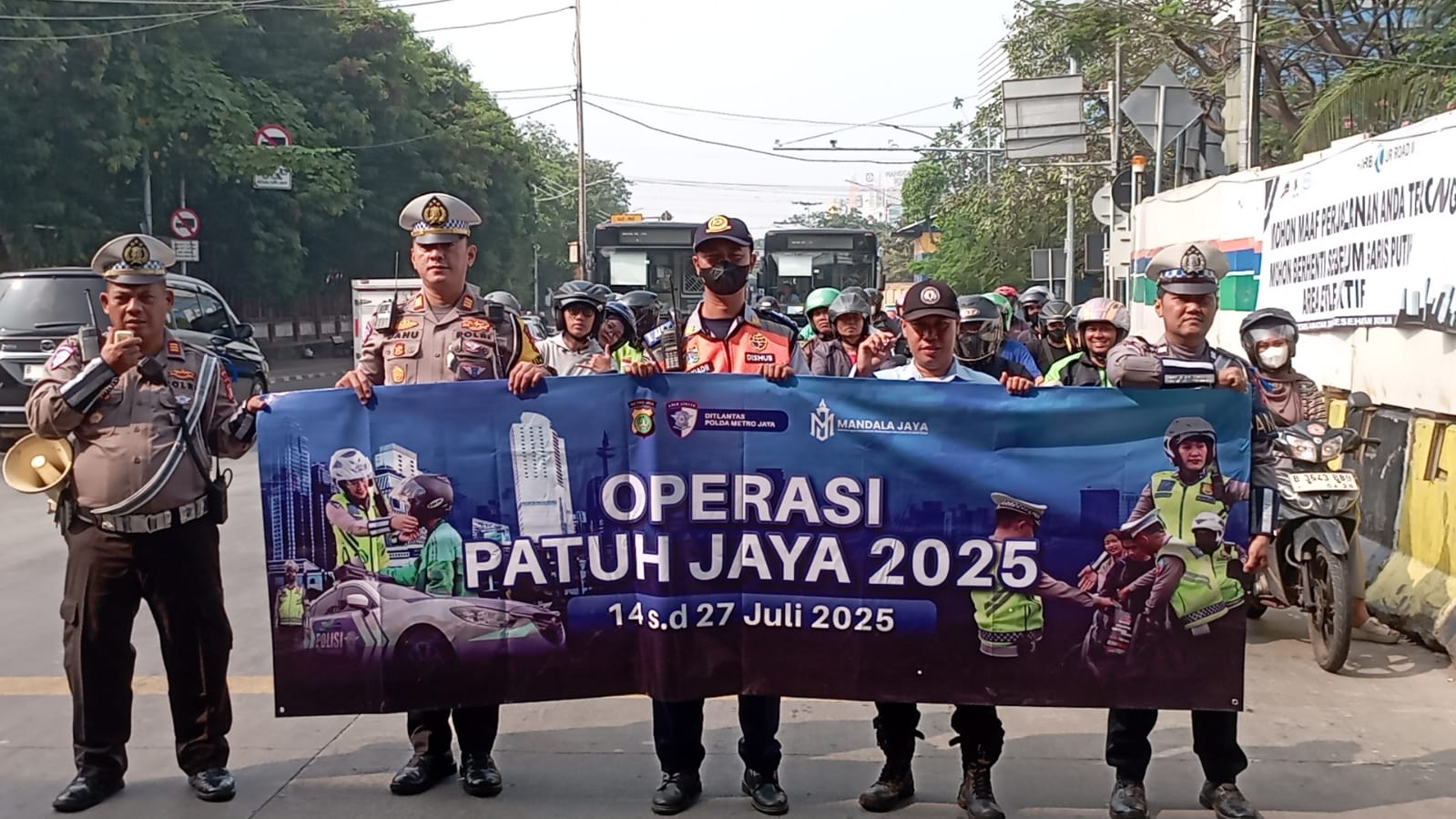 Satlantas Polres Metro Jakarta Utara Sosialisasikan Operasi Patuh Jaya 2025, Fokus Pada Keselamatan Pengendara