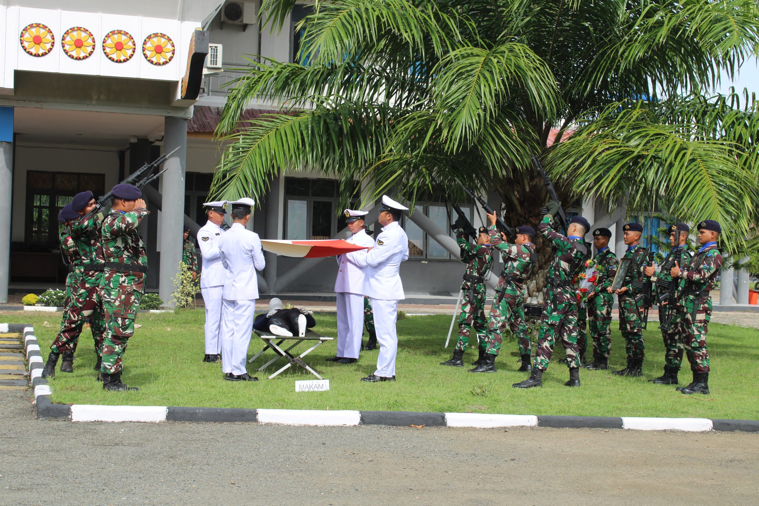 Prajurit Lanal Nias Laksanakan Uji Terampil Glagaspur P1 dan P2 Tahun 2025