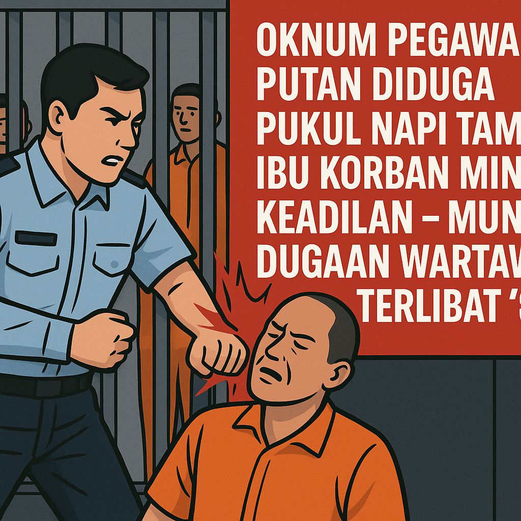 “Tolong Pak, Anak Saya Dipukul di Dalam!” — Jeritan Ibu Korban dan Bobroknya Wajah Rutan Tanjungpinang