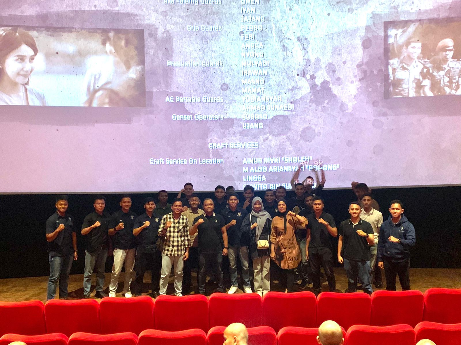 Lanal Bintan Nonton Bareng Film Believe di Tanjungpinang City Center