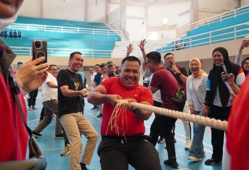 Semarakan HUT RI, Pemkap OKI Gelar Lomba Tradisional