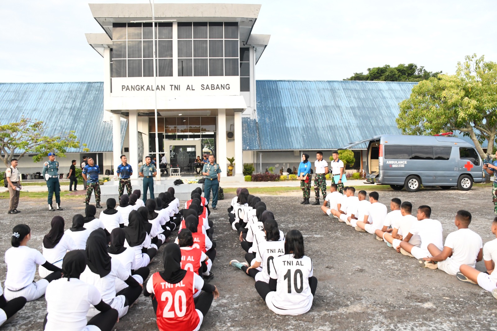 Lanal Sabang Terima Kunjungan Tim Pengawasan dan Pengendalian (Wasdal) Penerimaan Prajurit TNI AL dari Spersal