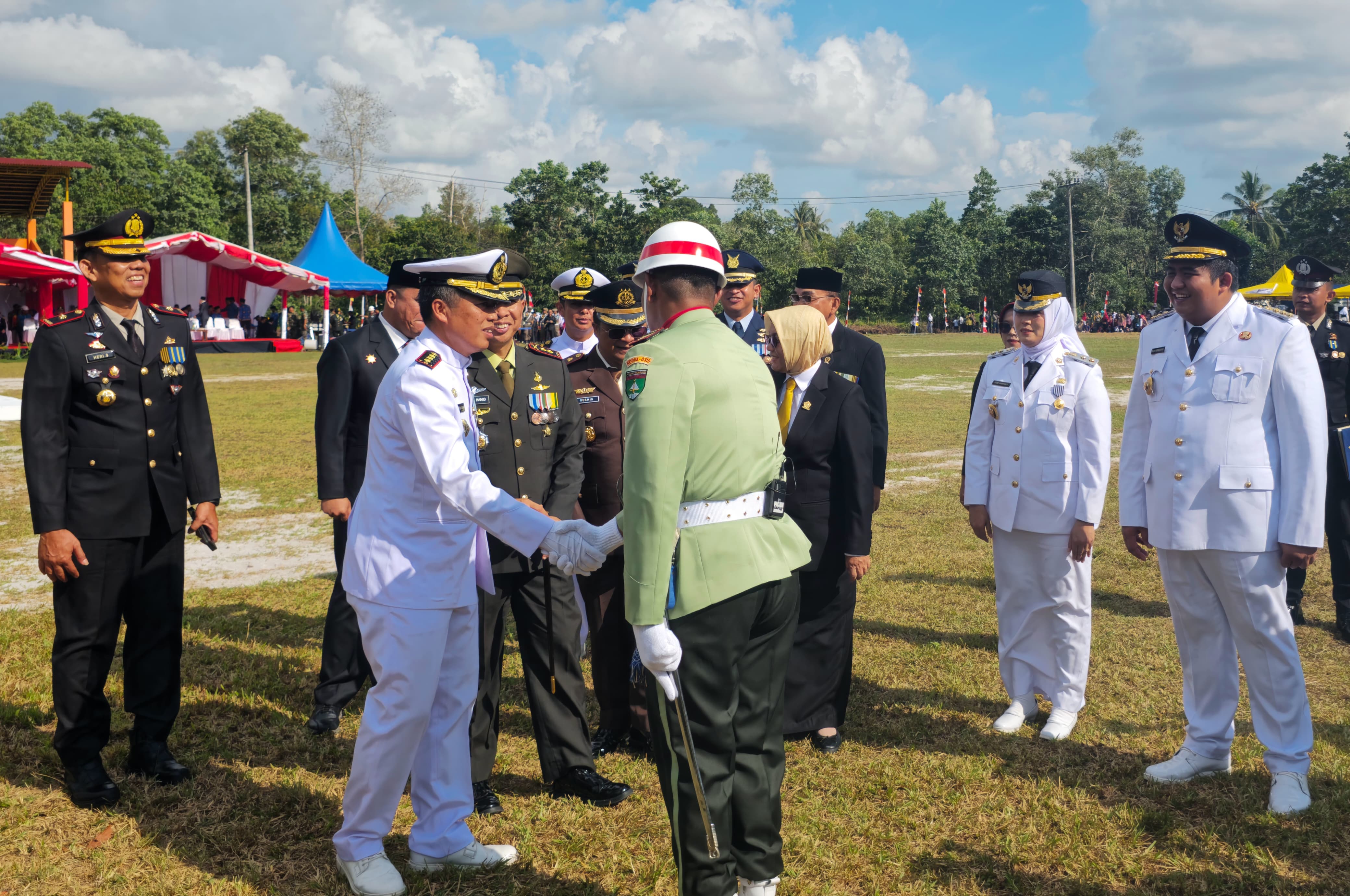 Danlanal Bintan Hadiri Upacara HUT Ke-80 Kemerdekaan RI Tahun 2025