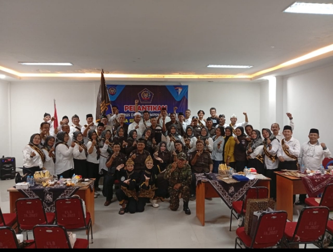 Pelantikan Dewan Pimpinan Daerah Dharma Siliwangi Nusantara Kota Bekasi Periode 2025-2030 Berlangsung Lancar