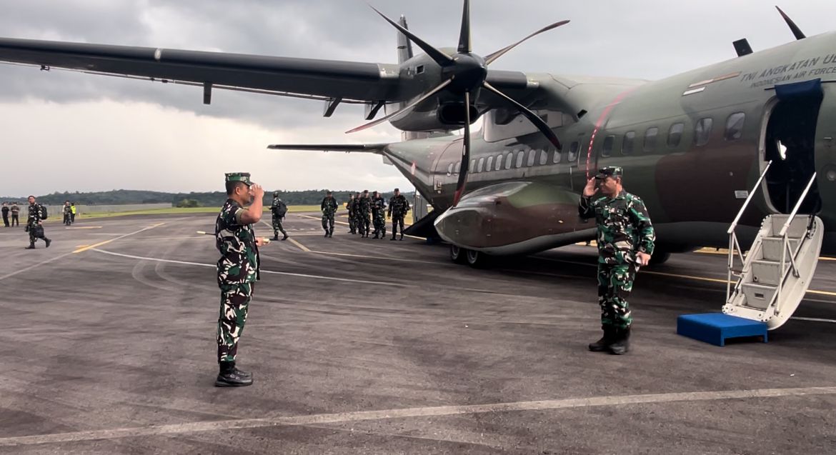 Lanal Dabo Singkep Sukses Dukung Pelaksanaan Latgabma Super Garuda Shield (SGS) 2025