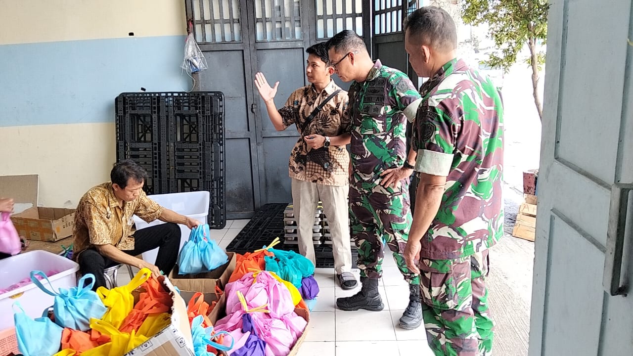 Dandim 0614/Kota Cirebon Laksanakan Sidak ke Dapur MBG Pastikan Kualitas dan Higienitas Terjamin