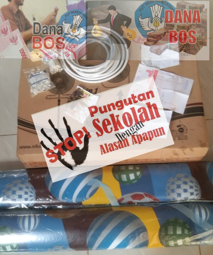 Sekolah Gratis Terkesan Hanya Wacana, Murid di SD Negeri Kotaguring Fasilitasi Sekolah, Dana BOS Kemana !!