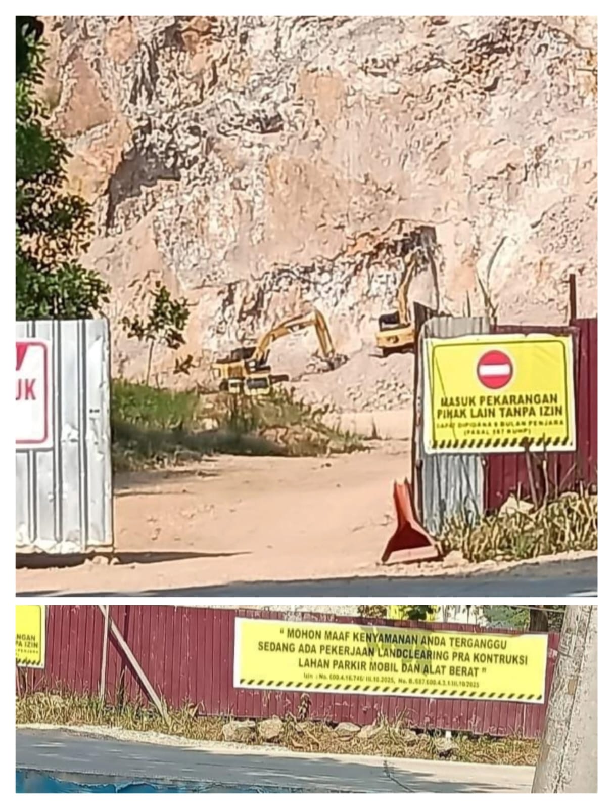 Dugaan Penyalahgunaan Izin Land Clearing, Tambang di Sukabumi Diduga Menambang Pasir Kuarsa Ilegal