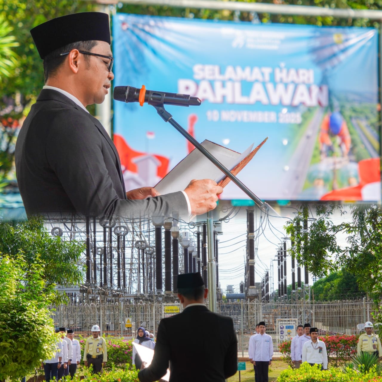 PLN Nusantara Power UP Muara Tawar Peringati Hari Pahlawan 2025, Teguhkan Semangat Nasionalisme Dalam Menjaga Terang Negeri