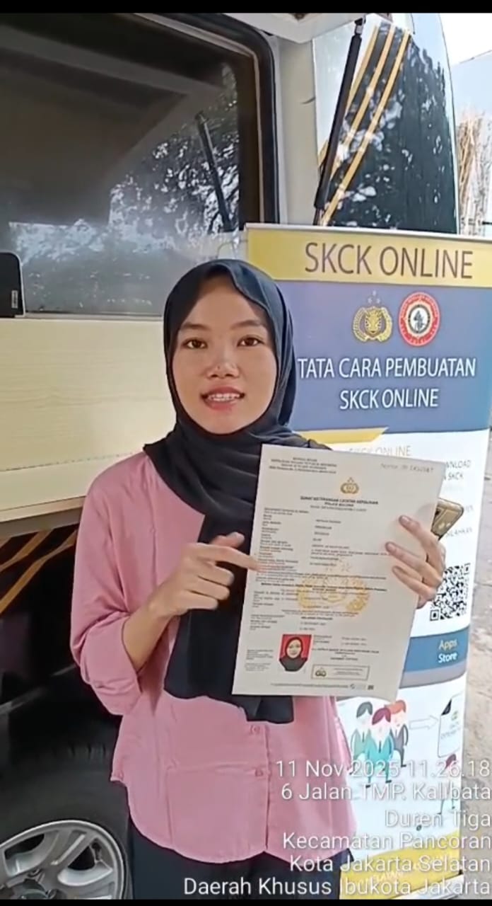 Pelayanan SKCK Online Keliling Polda Metro Jaya Disambut Positif, Warga Puas : Cepat, Mudah Dan Ramah!