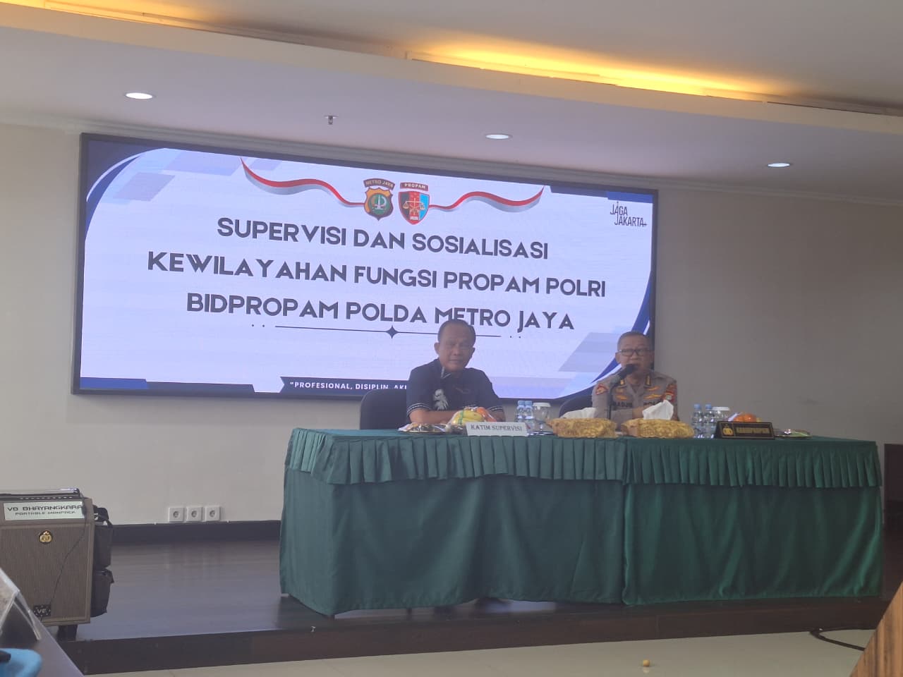Bidpropam Polda Metro Jaya Gelar Supervisi Dan Sosialisasi Whistle Blowing System (WBS), Tekankan Integritas Dan Pengawasan Internal
