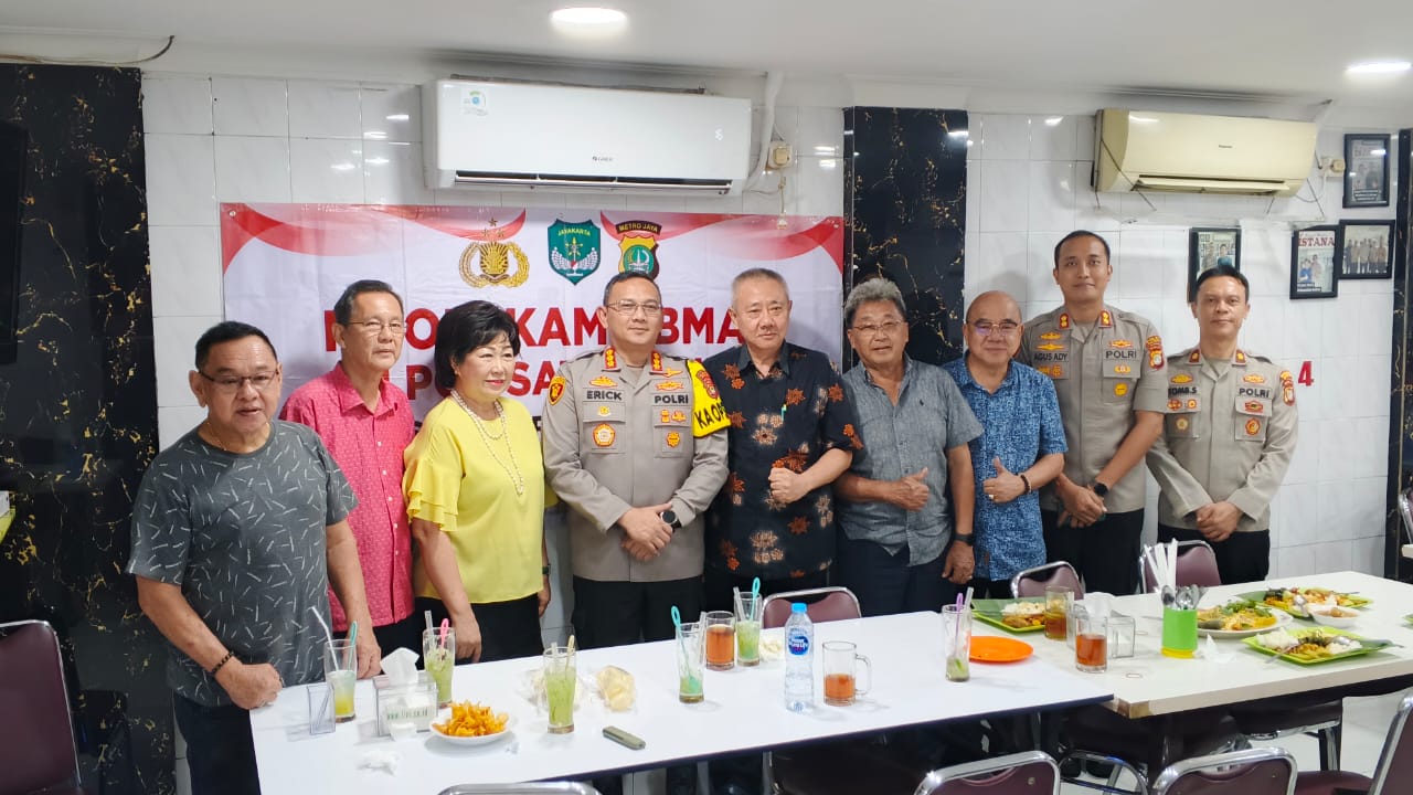 Kapolres Metro Jakarta Utara Gelar Ngopi Kamtibmas Bersama Warga Pluit Dalam Program Jaga Jakarta