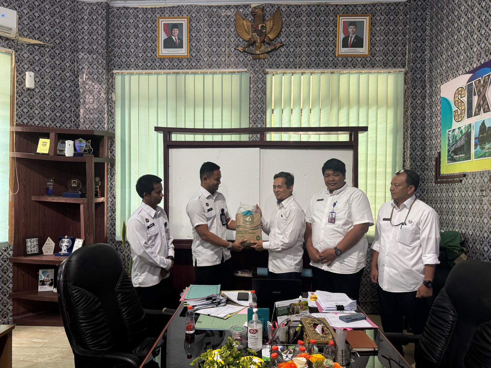 Dorong Kemandirian WBP, SAE Lapas Rangkasbitung siap Garap Padi Gogo dari Dinas Pertanian Lebak