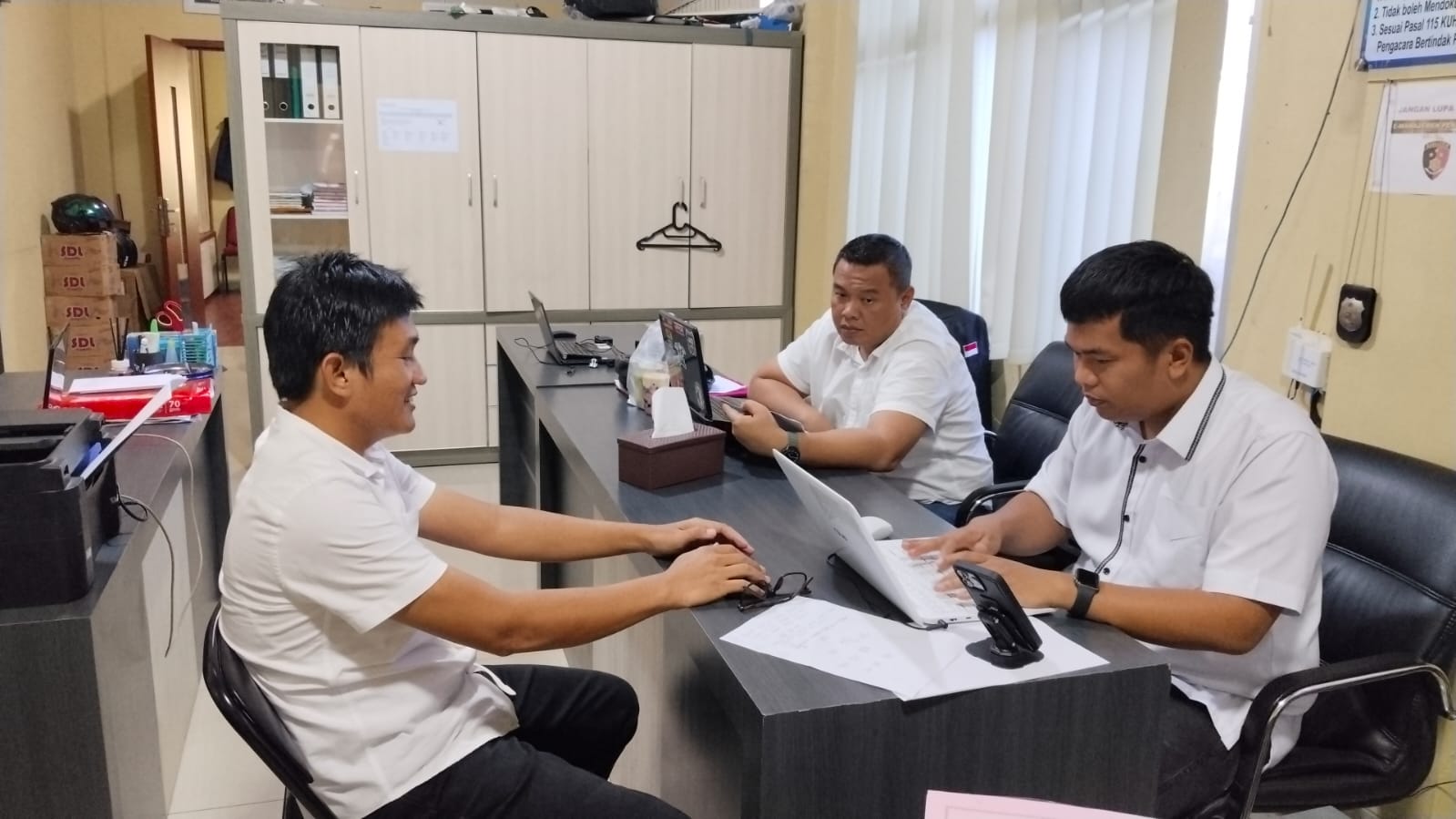 Harno Pangestoe Laporkan Dugaan Korupsi Dana Bergulir di Kabupaten OKI,Ke Mabes Polri, Laporan Berlanjut hingga Polres