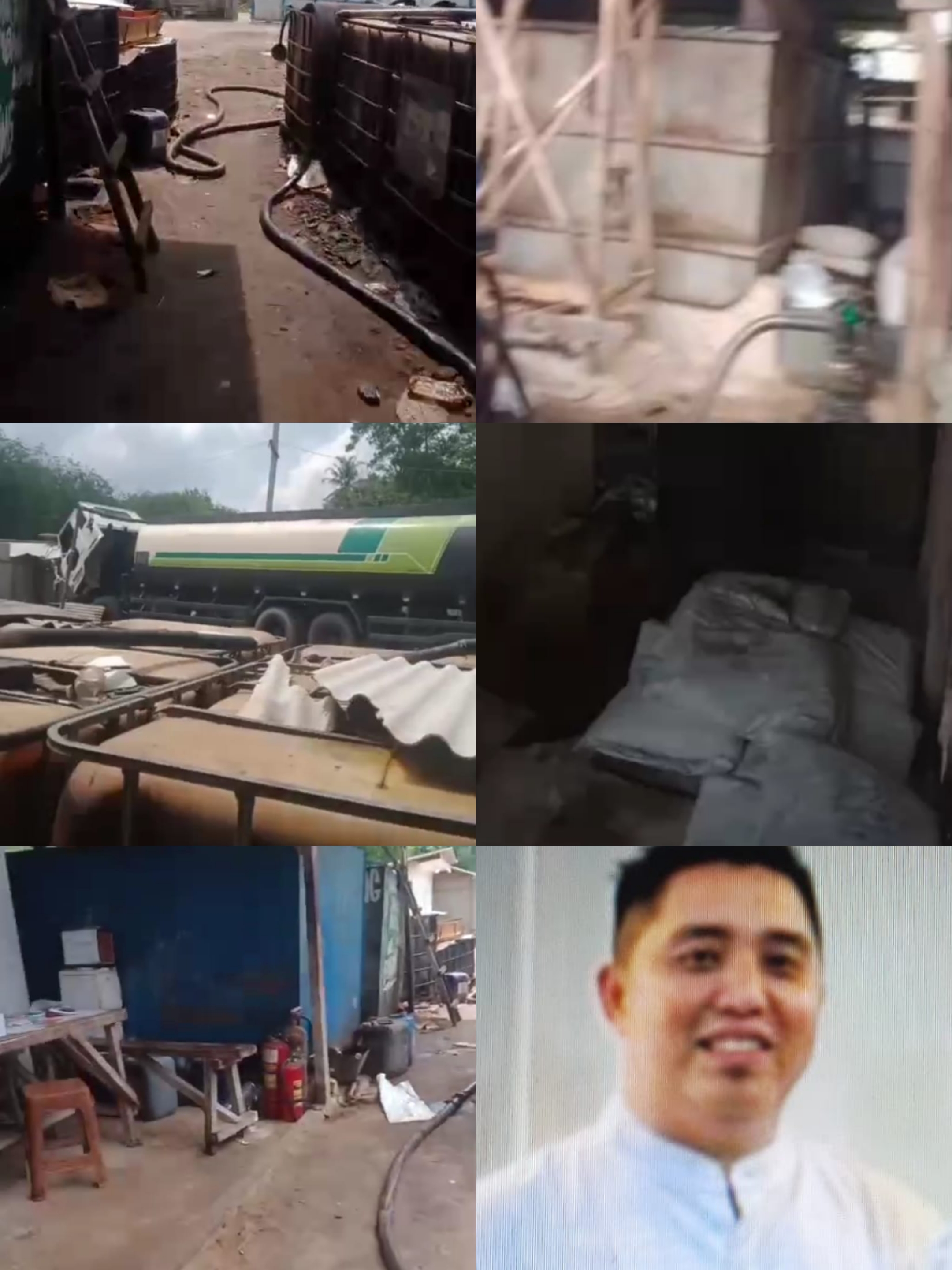Lapor pak Kapolda ,pak Kapolres ,Dan pak kades Diduga ada oknum Aparat terlibat, Aktivitas Gudang Minyak Mentah diSukanegara,, alas tuo Kecamatan Tanjung Bintang , masyarakat keluhkan dengan kegiatan tersebut dampak nya ke sawah dan ladang masyarakat…
