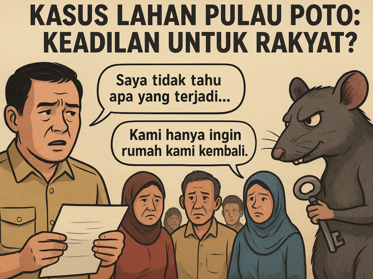 Tuntutan Menguat: Kepala Desa Alimin Diminta Bertanggung Jawab atas Kekacauan Pengelolaan Lahan Pulau Poto