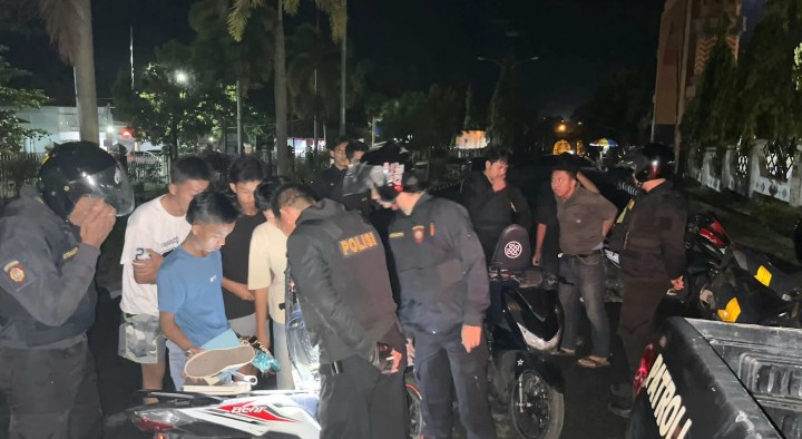 Polres Tanggamus Intensifkan Patroli Presisi, Sasar Daerah Rawan Balap Liar