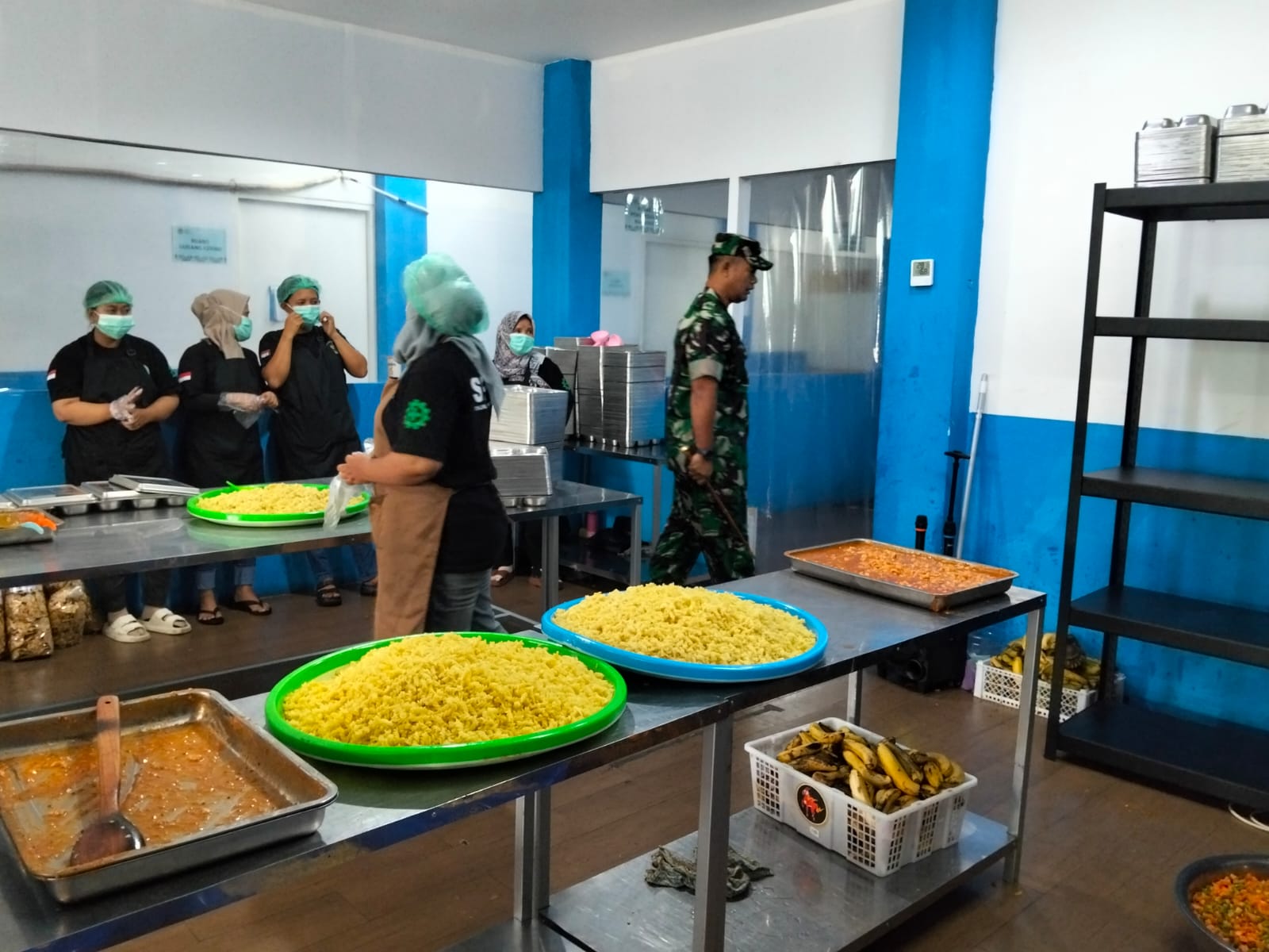 Dandim 0614/Kota Cirebon Lakukan Sidak Dapur SPPG untuk Pastikan Kualitas Program Makan Bergizi Gratis