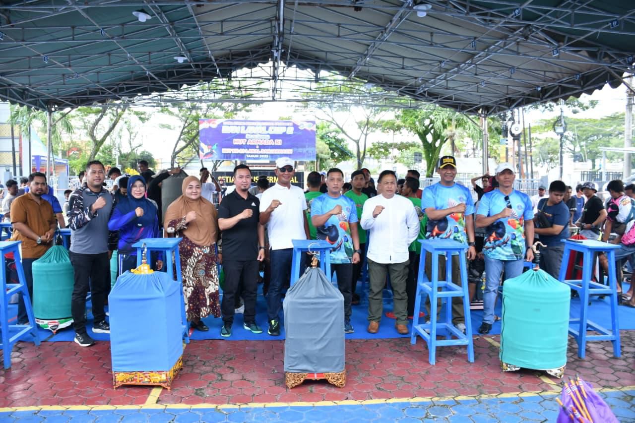 Danlanal Cup II 2025, Lomba Burung Berkicau Meriahkan Hari Armada RI dan HUT Ke-29 Lanal Banjarmasin