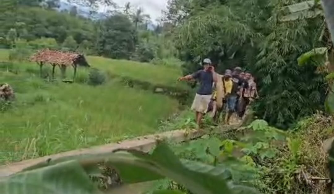 Polsek Pulau Panggung Identifikasi Temuan Jenazah Petani di Persawahan Pekon Tekad