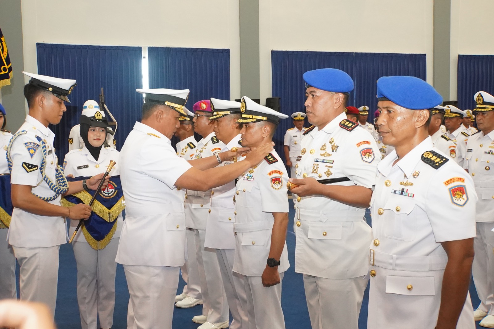 Jabatan Komandan Lanal Bintan Resmi Diserah Terimakan, Bersama Dengan Serah Terima Jabatan, Pengukuhan, dan Penyerahan Jabatan di Lingkungan Kodaeral IV