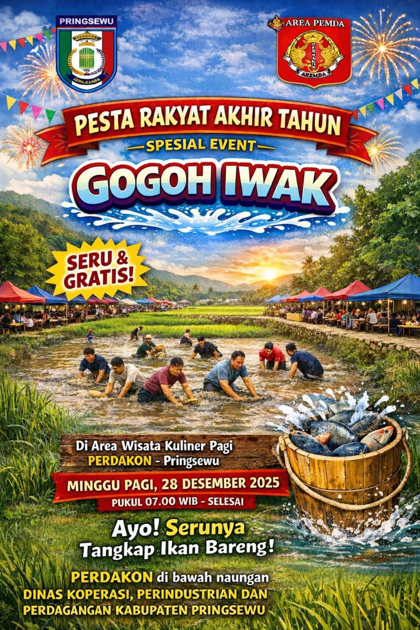 Menyambut akhir tahun 2025,perdakon ada kan Gogo ikan lele