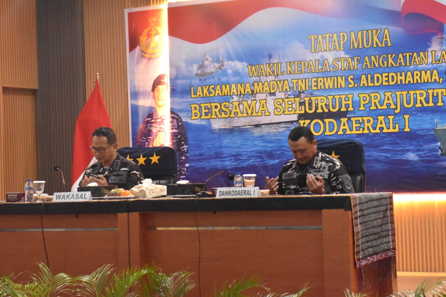 Danlanal Sabang Hadiri Tatap Muka Wakasal di Kodaeral I