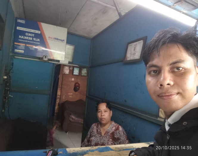 BRI Kanca Tangerang Merdeka Berkolaborasi dengan Agen BRILink “Toko Alif Berkah”