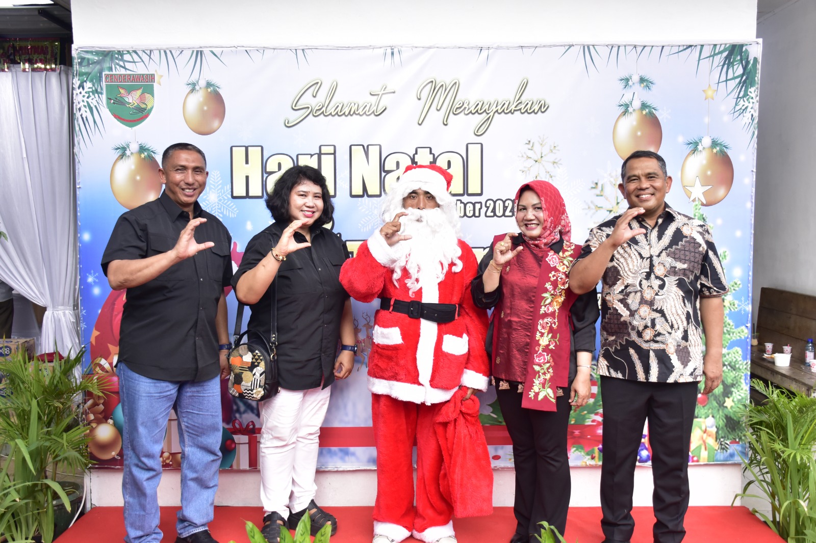Momen Sukacita Natal, Dankodaeral X Pererat Kebersamaan Prajurit Kodaeral X