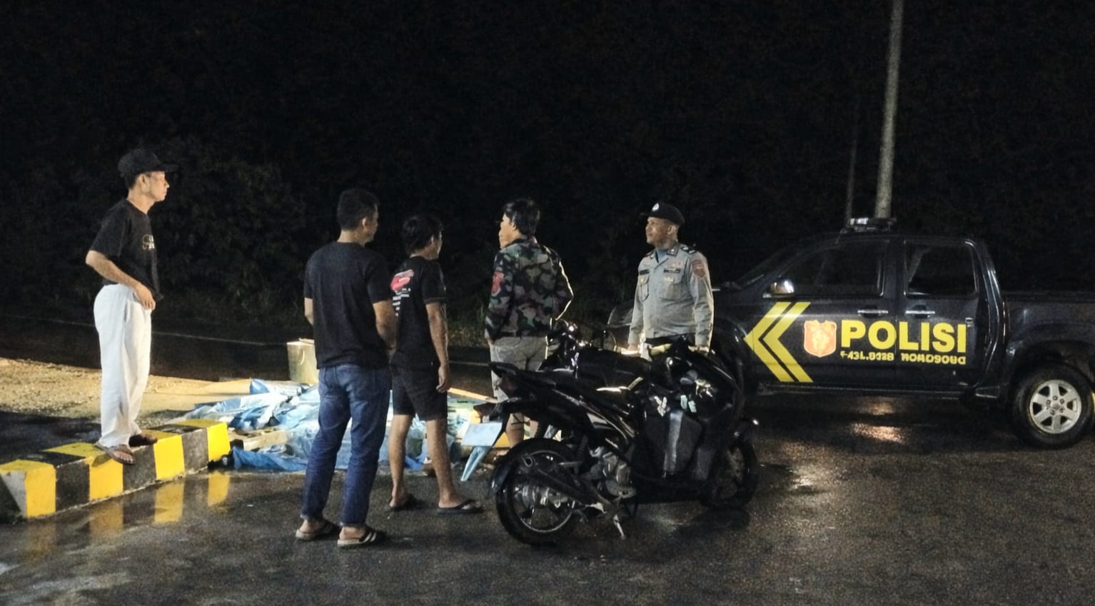Tindak Lanjuti Informasi Warga, Polsek Wonosobo Razia Balap Liar dan Amankan Tiga Motor