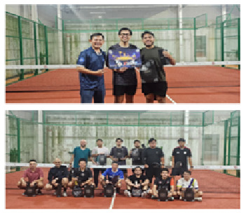 BRI Bintaro Gelar Olahraga Padel Bersama Komunitas Padel Gastro untuk Perkuat Sinergi
