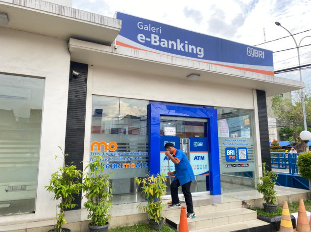 Kebersihan dan Keamanan Jadi Prioritas, BRI KC Cilegon Jaga Kenyamanan Nasabah di Galeri ATM