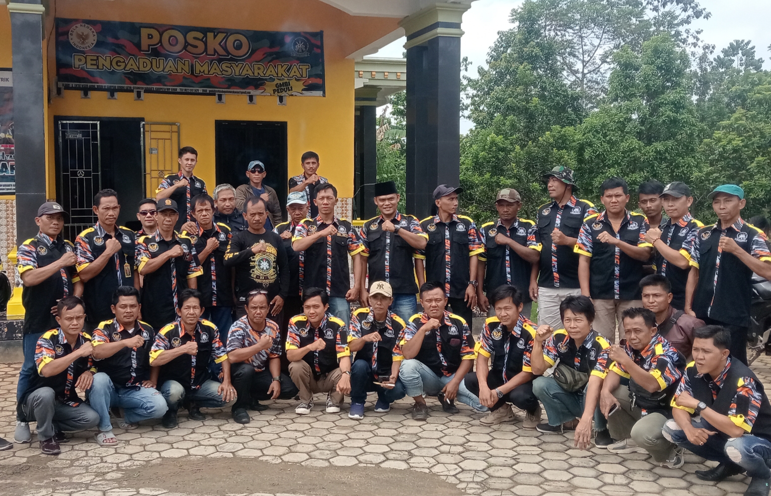 LSM GMBI distrik way kanan wilter Lampung gelar Rakerdis