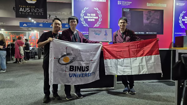 BINUS UNIVERSITY Konsisten Cetak Talenta Game Developer, Mahasiswa Game Application and Technology Tampil di Dua Ajang Bergengsi
