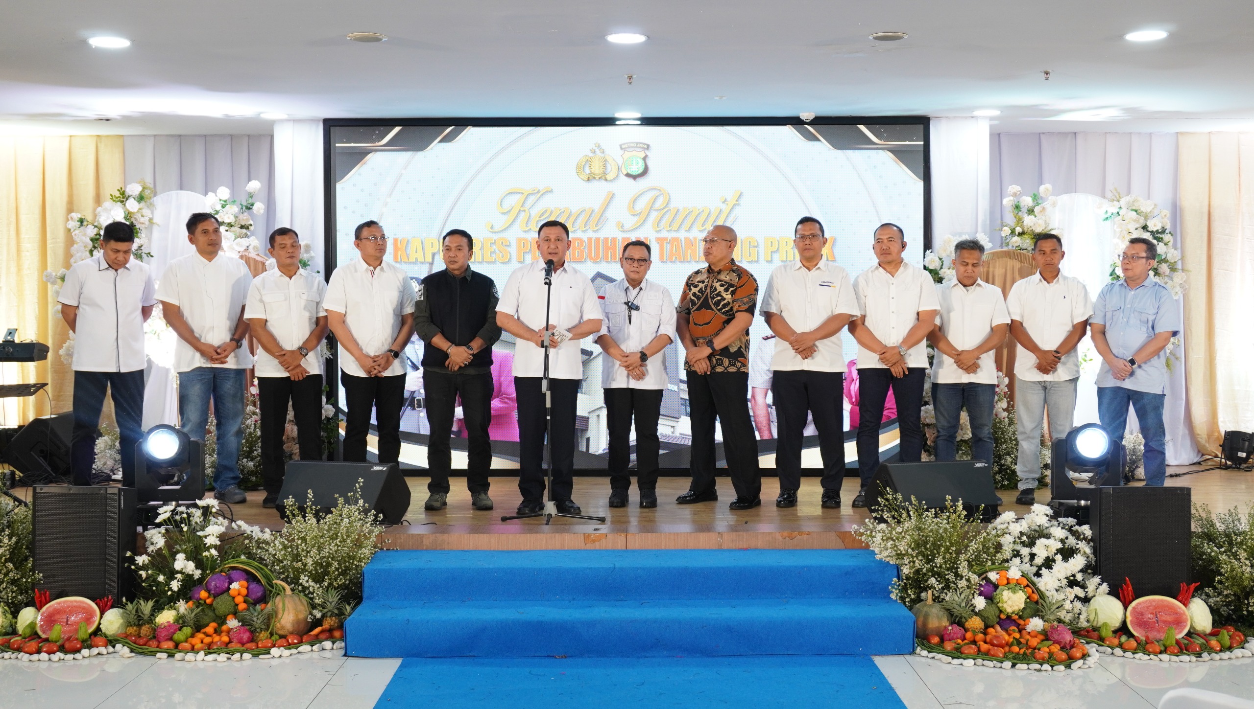 Dandim 0502/Jakarta Utara Hadiri Lepas Sambut Kapolres Pelabuhan Tanjung Priok