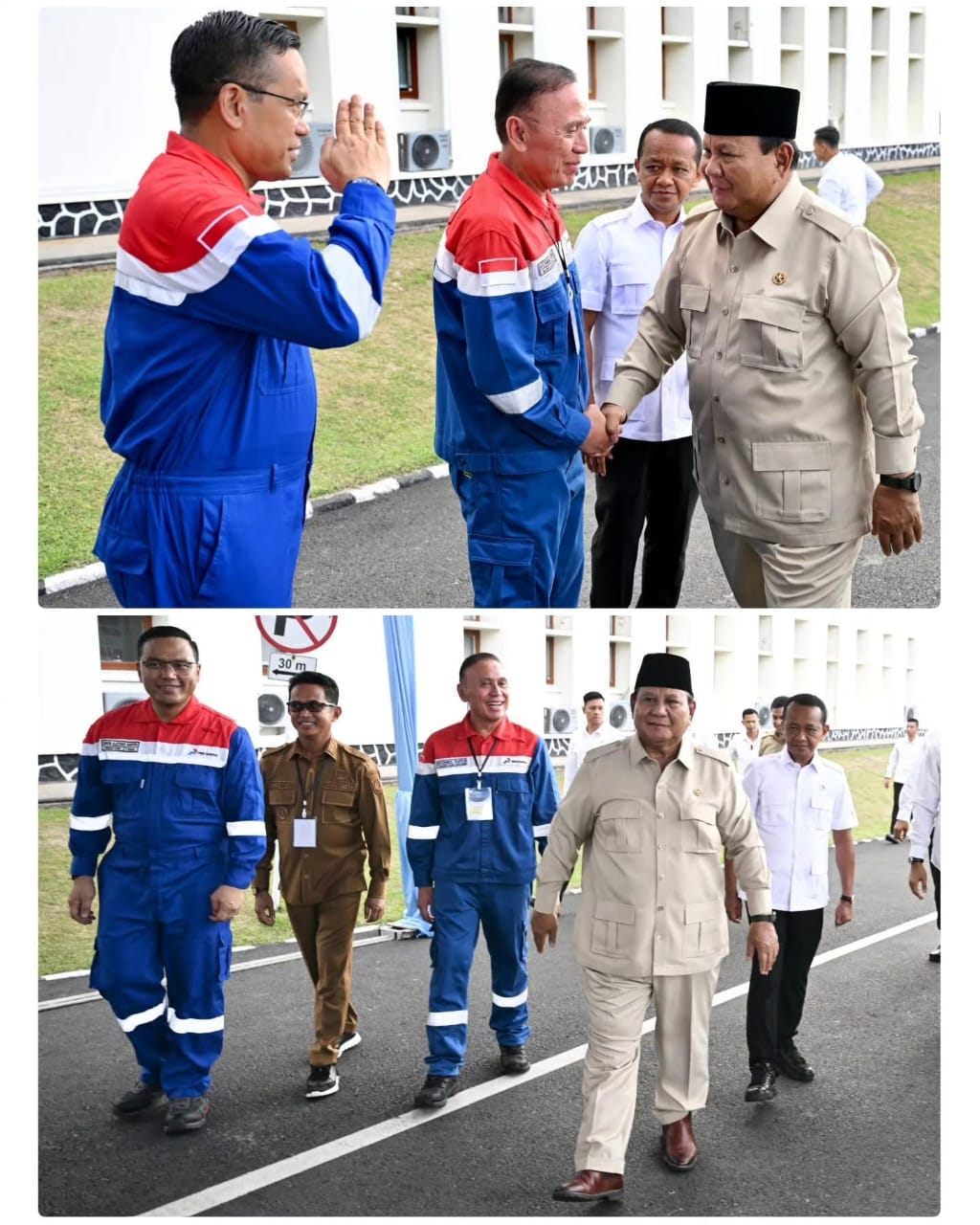 Presiden Prabowo Subianto: Meresmikan Pertamina RDMP