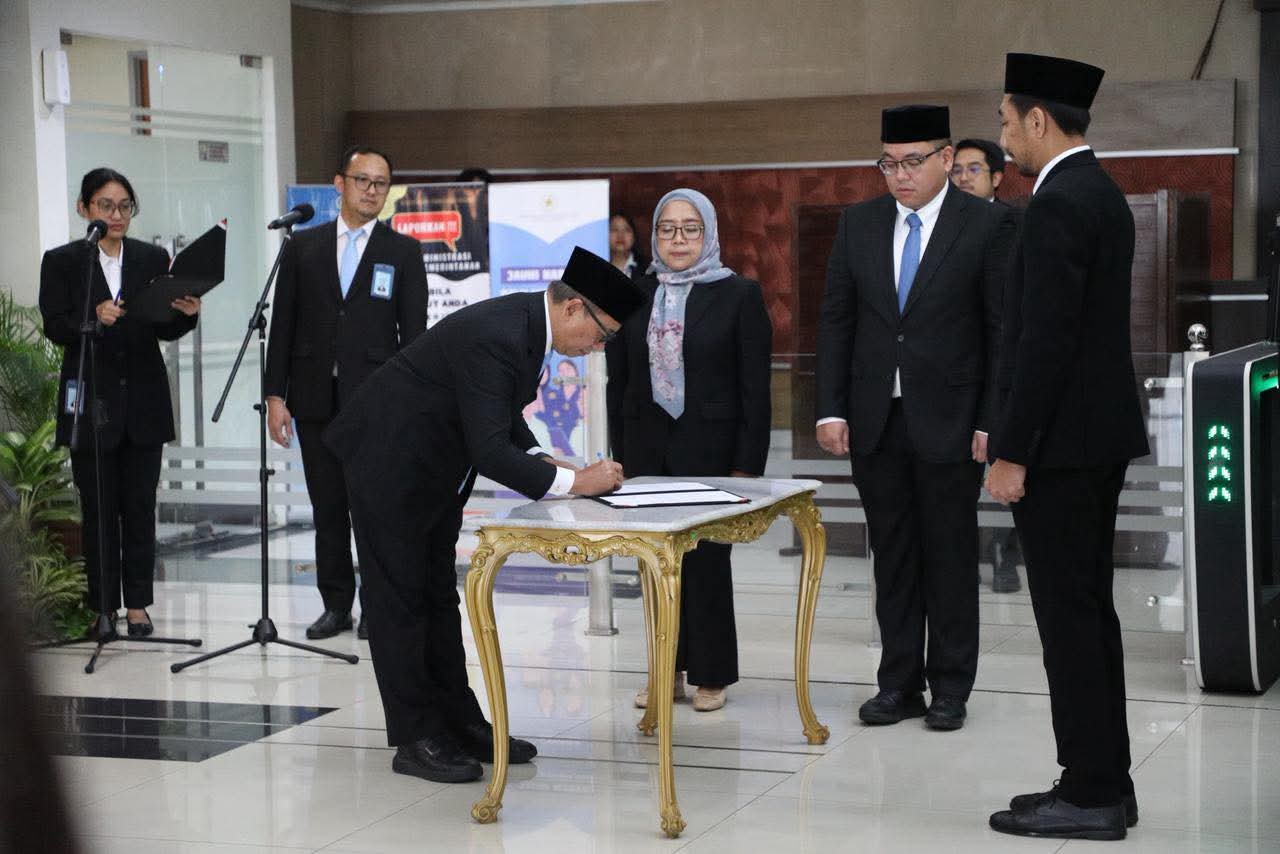 Pelantikan 7 Pejabat Pimpinan Tinggi Pratama, Administrator, dan Pengawas