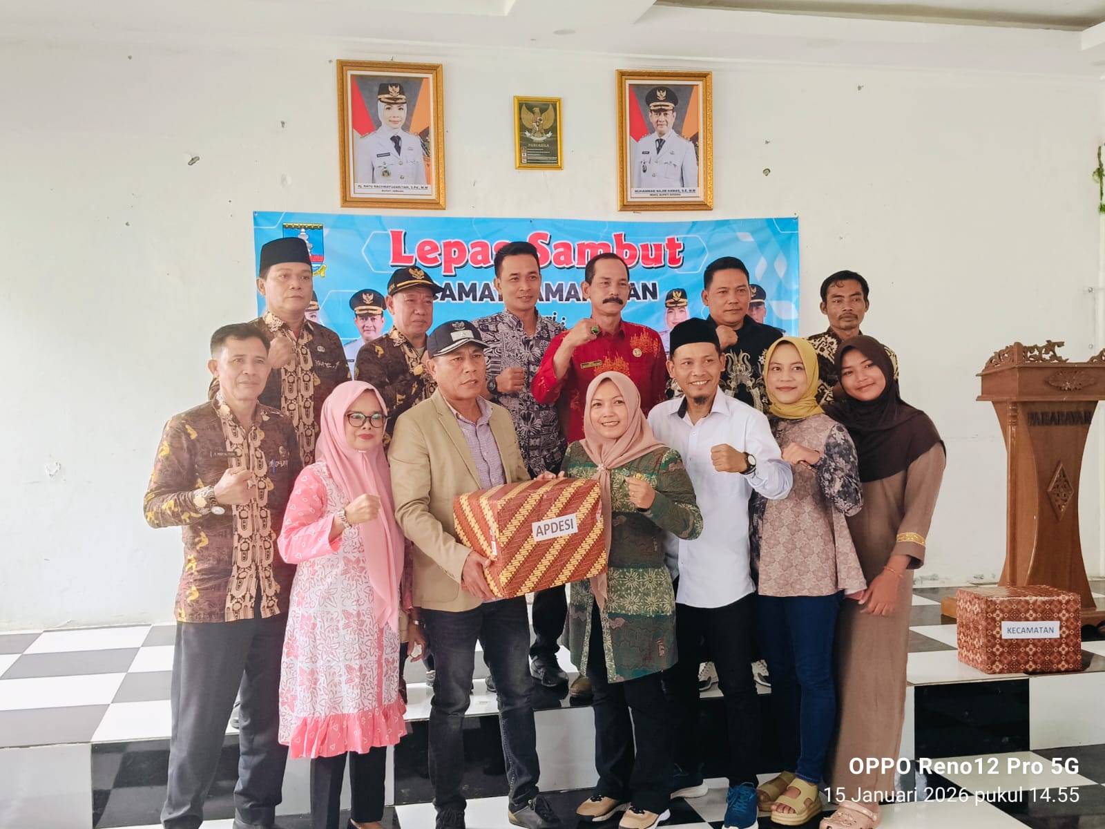 Pisah Sambut Camat Pamarayan Penuh Khidmat, Siti Komariah.SH.M.SI Titipkan Program Lanjutan Kepada Dulpakar